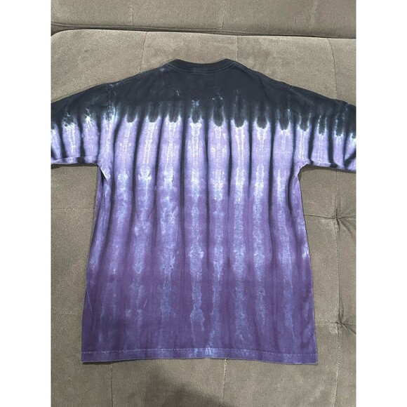 Liquid Blue Kiss Destroyer T Shirt Mens Small Short Sleeve 2005 Tye Dye - Picture 5 of 5